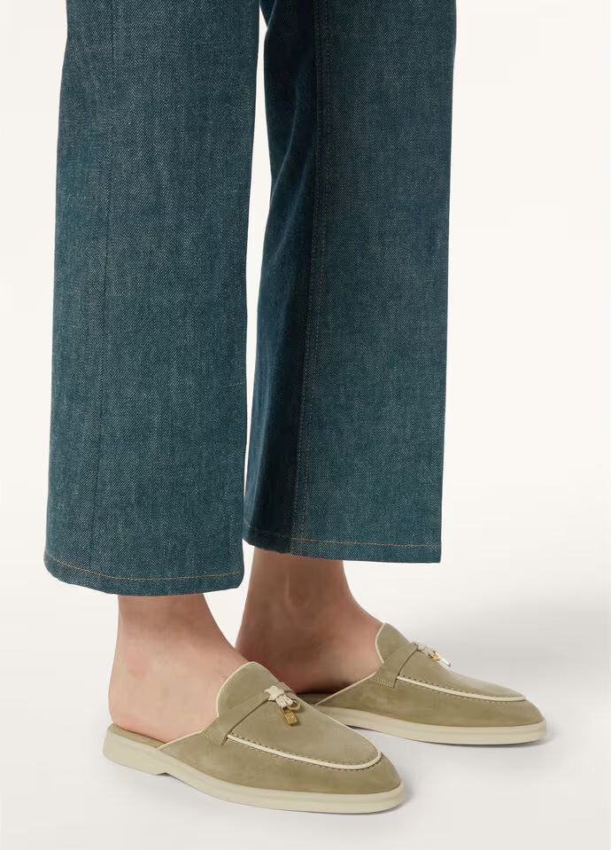 Charms Walk Babouche Loafer Dried Taragon