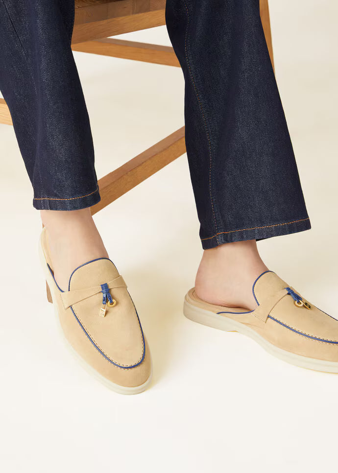 Charms Walk Babouche Loafer Hinoki Wood