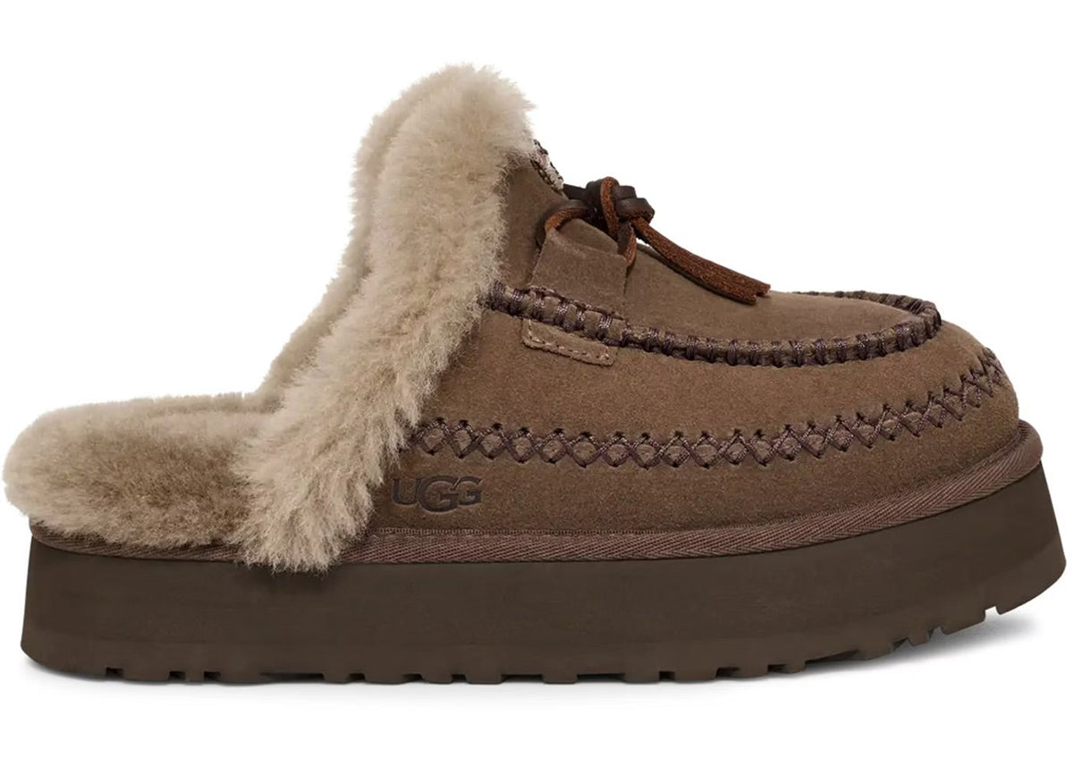 UGG Disquette Alpine Slipper Dark Brown