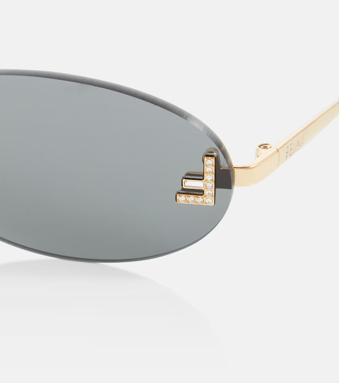 FENDI First Oval Sunglasses