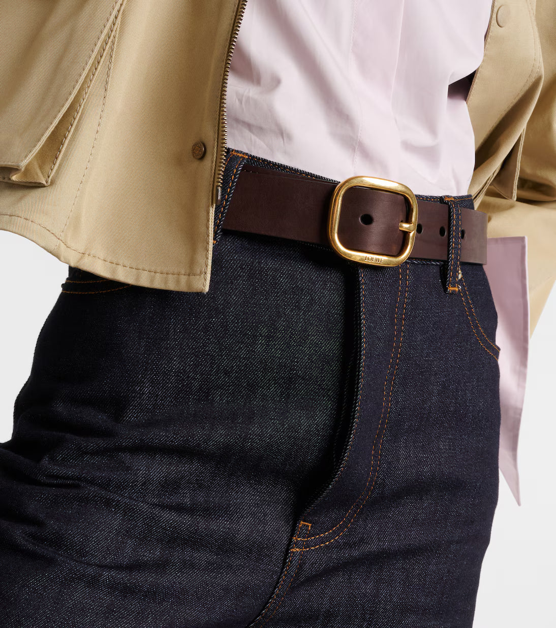 LOEWE Belt Gold