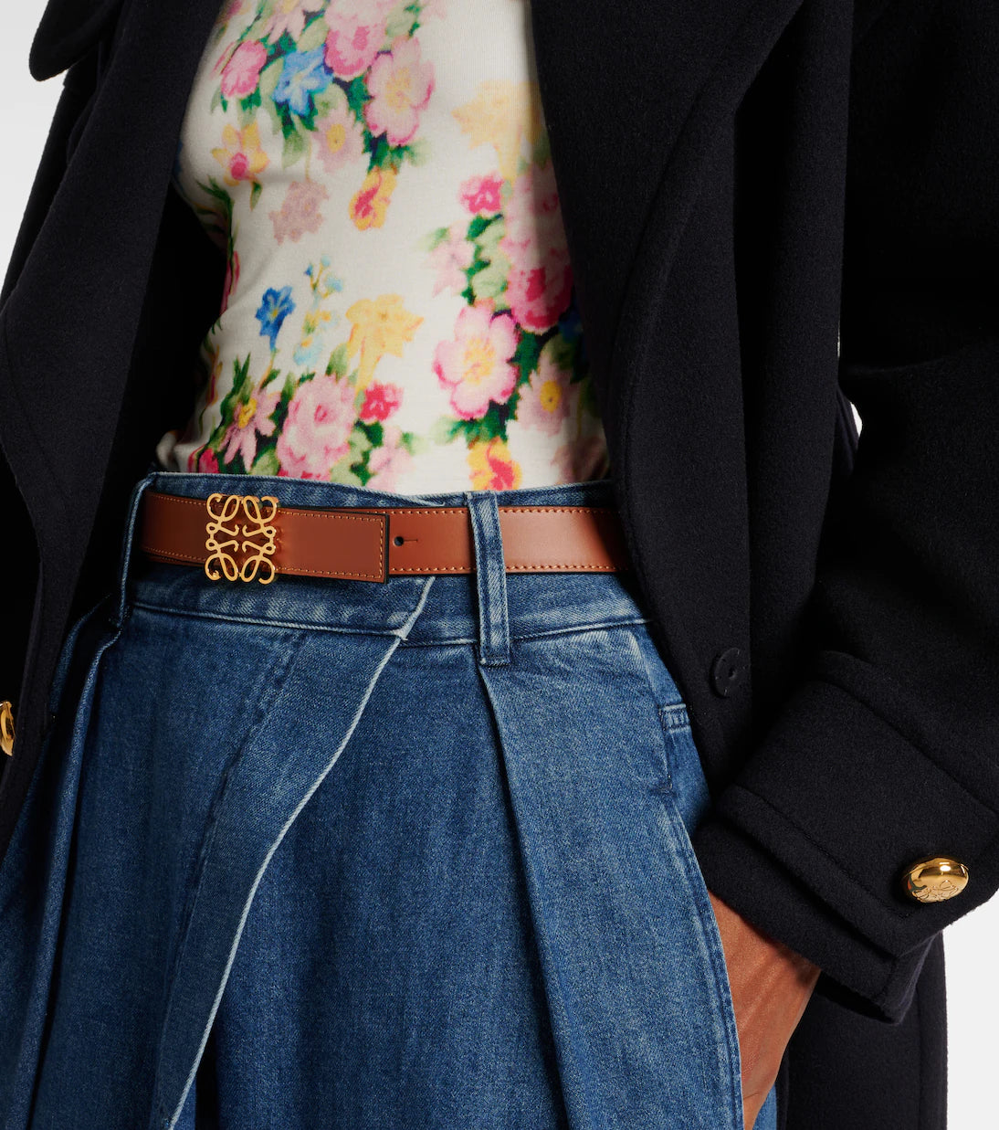 LOEWE Belt Gold