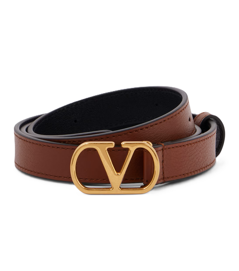 Valentino Garavani VLogo leather belt