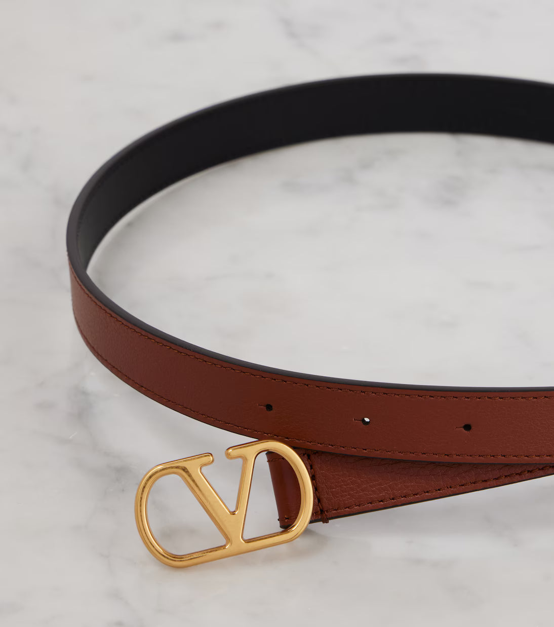 Valentino Garavani VLogo leather belt