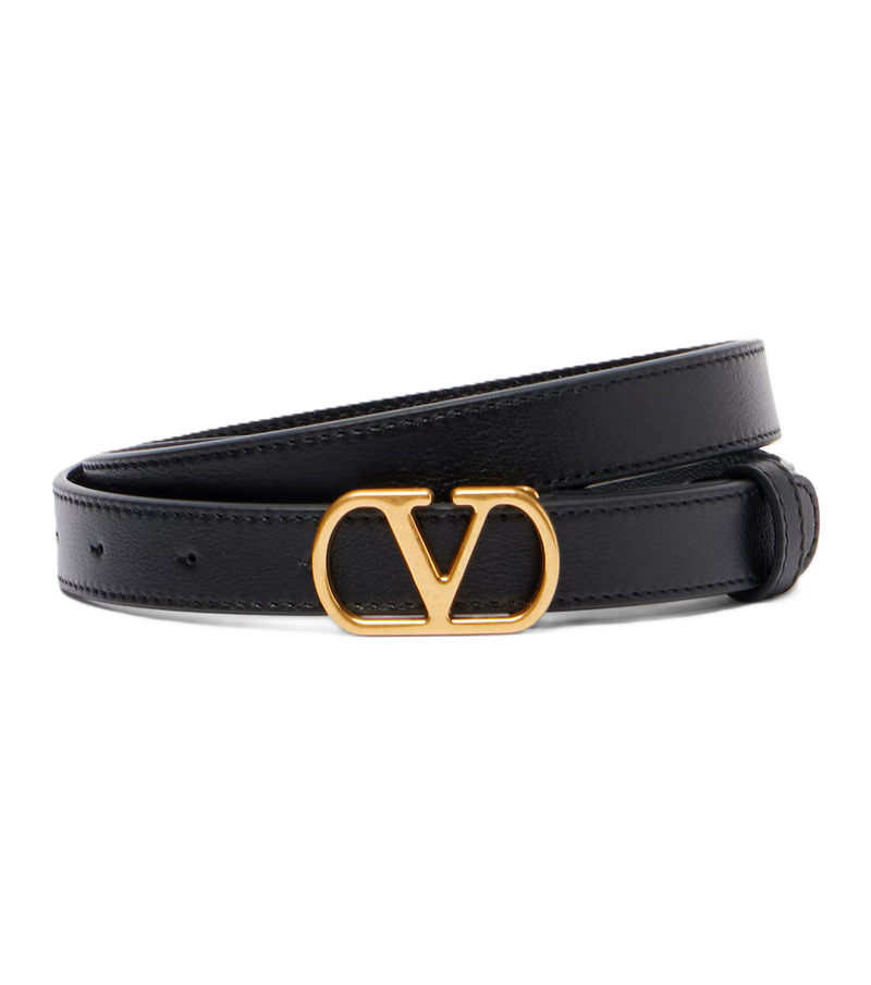 Valentino Garavani VLogo leather belt
