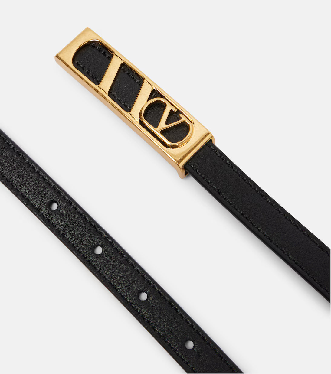 Valentino Garavani VLogo leather belt