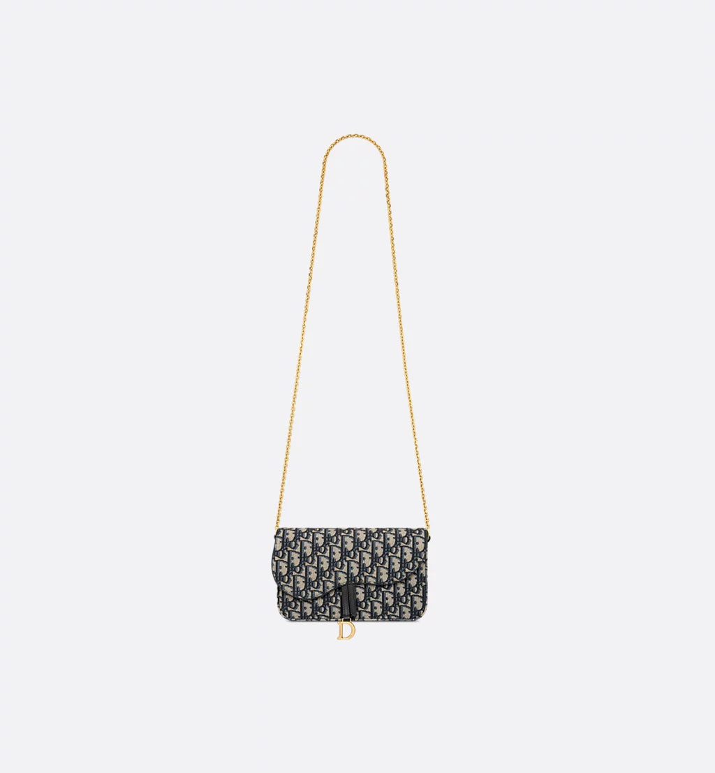 Medium Saddle Pouch with Chain