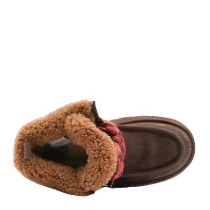 נעל מגף של האג בצבע חום כהה – UGG Funkarra Cabin Cuff