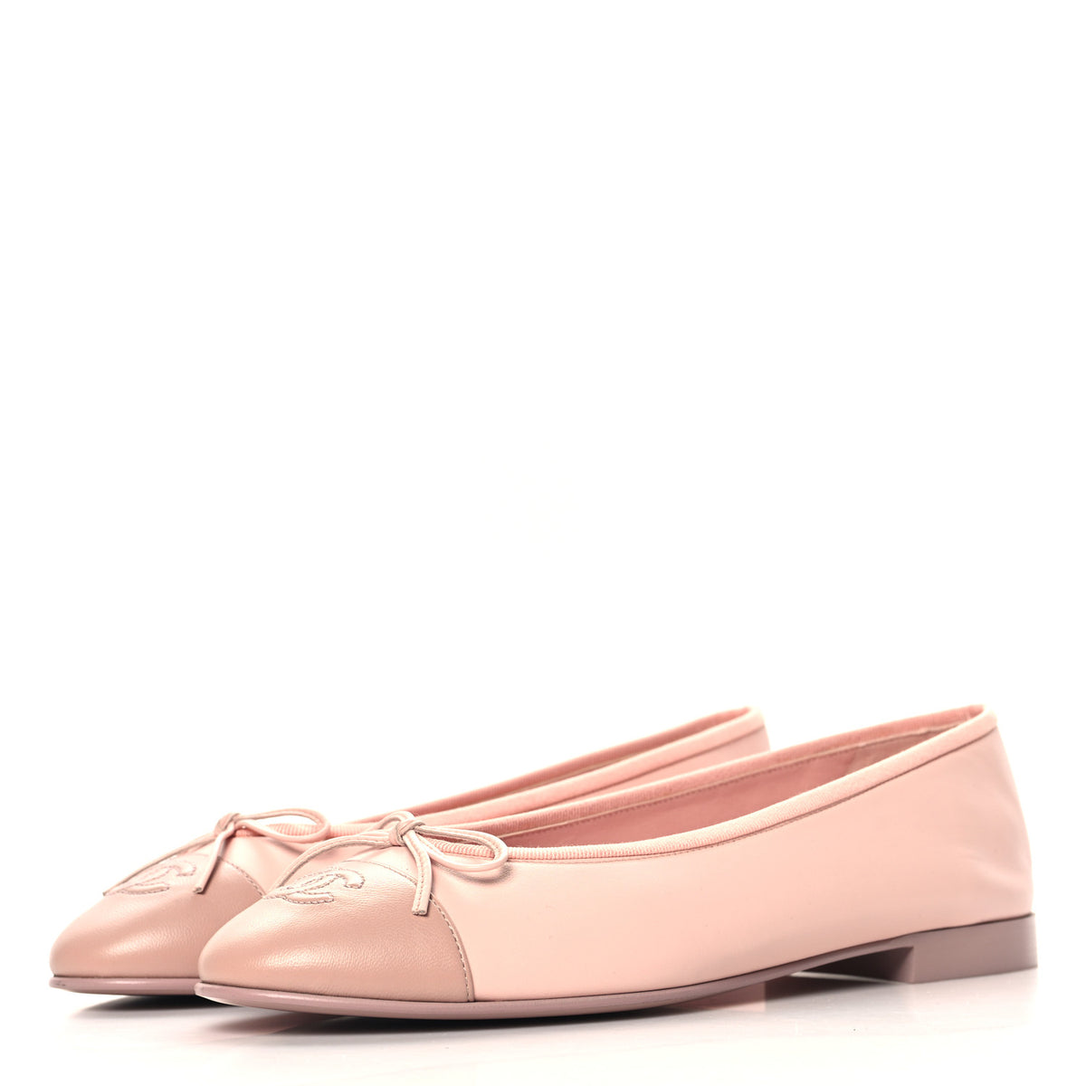 Chanel Light Pink Ballet Flat