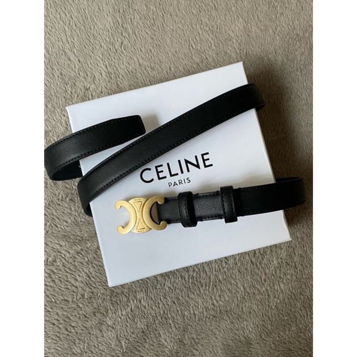 CELINE TRIOMPHE BELT