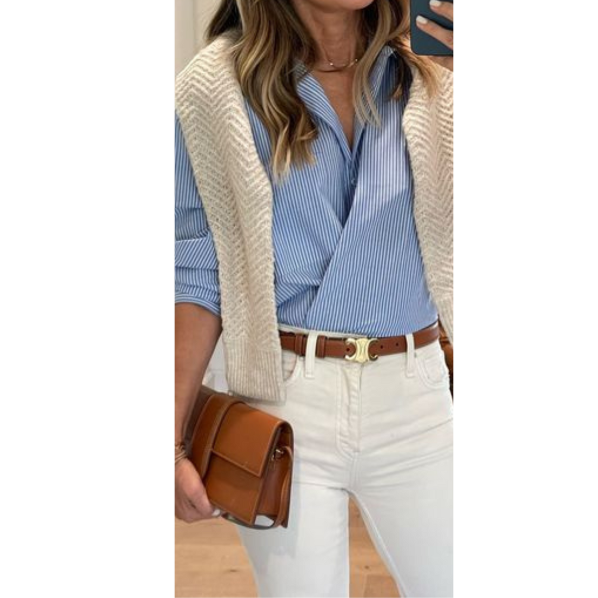 CELINE TRIOMPHE BELT