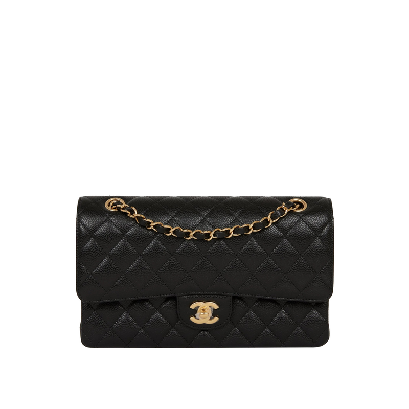 Medium Classic Double Flap Bag Caviar Skin