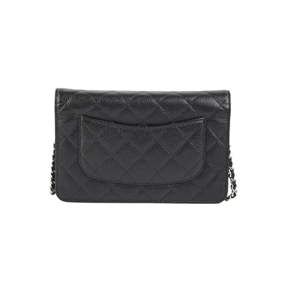 Chanel Wallet on Chain Caviar skin