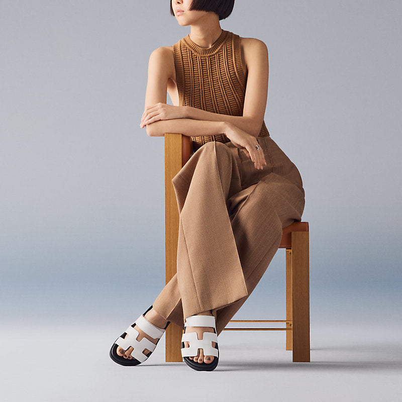 Hermès Chypre Sandal – Blanc