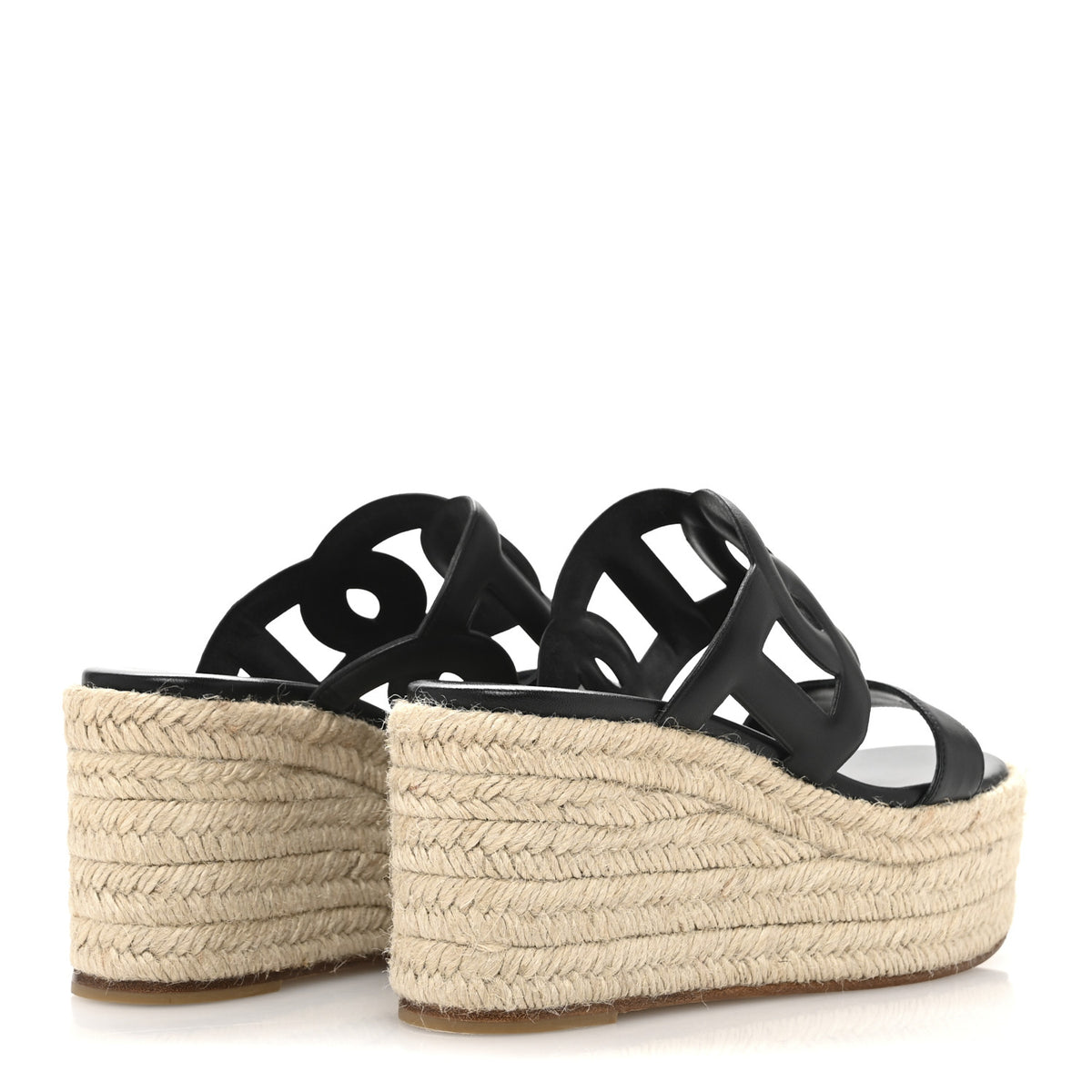 Hermes Espadrille Wedge
