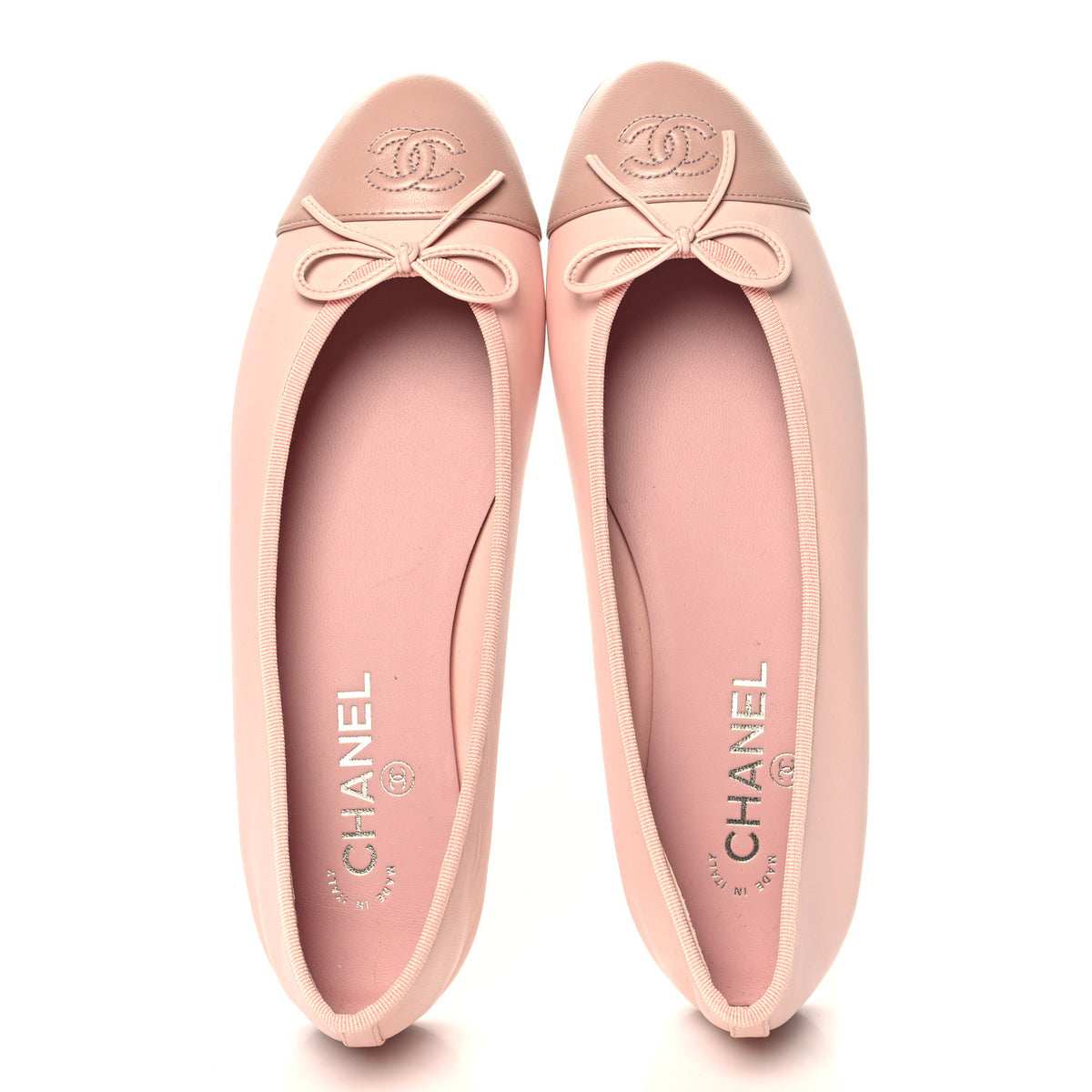 Chanel Light Pink Ballet Flat