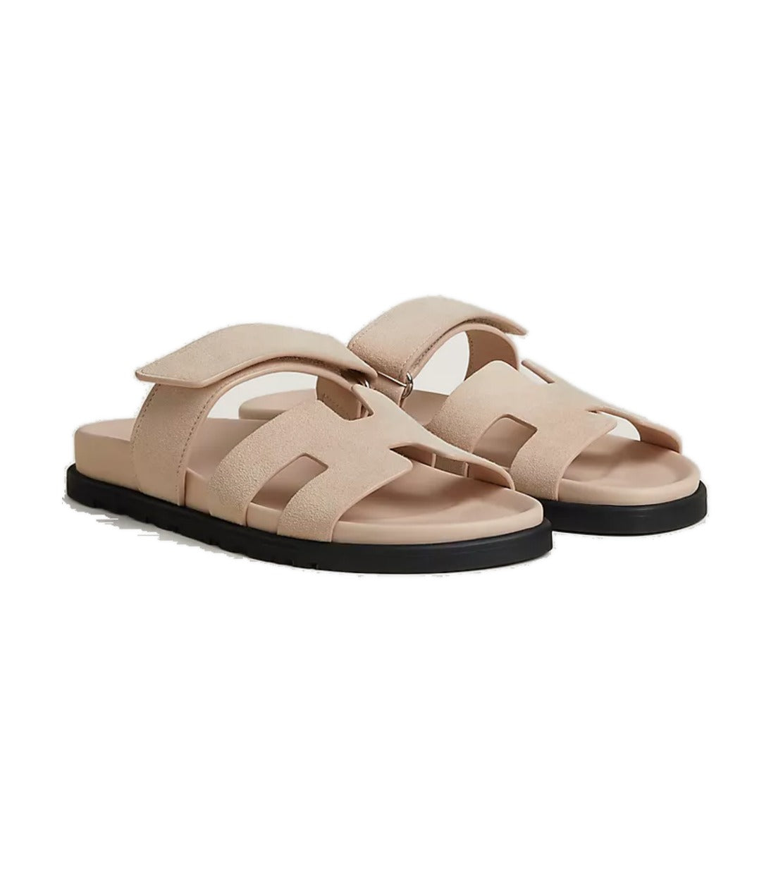 Hermès Chypre Sandal – Beige Nude