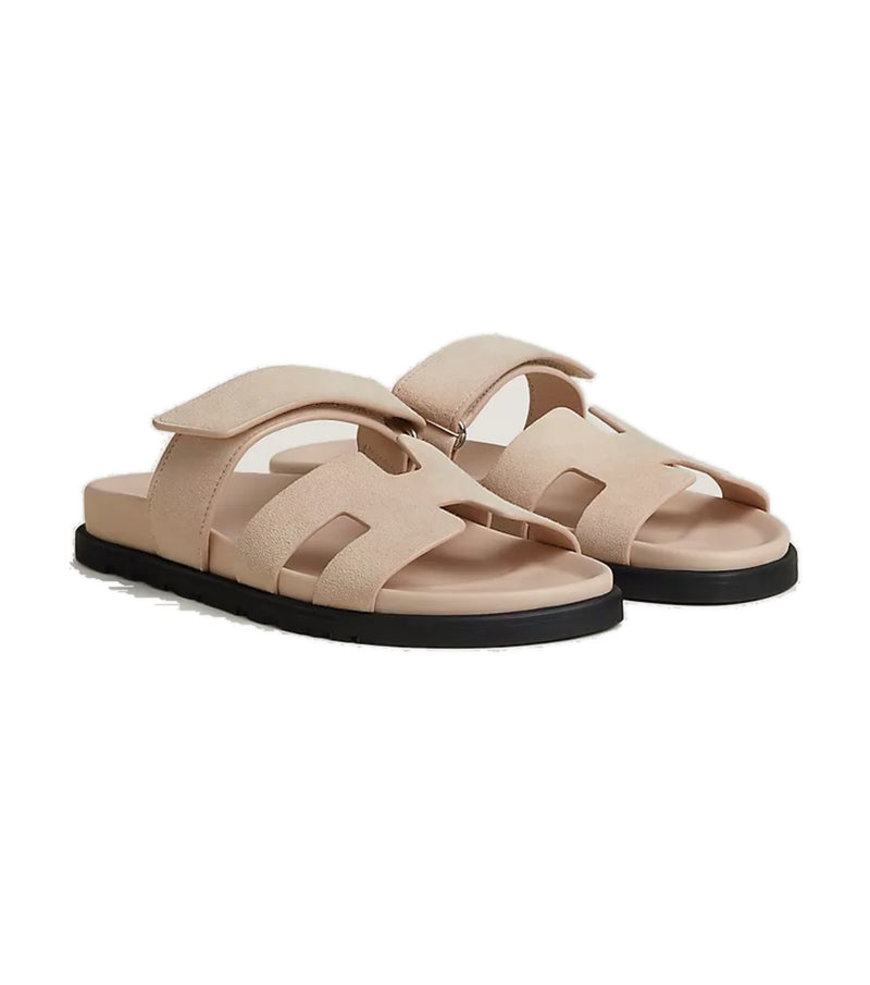 Hermès Chypre Sandal – Beige Nude