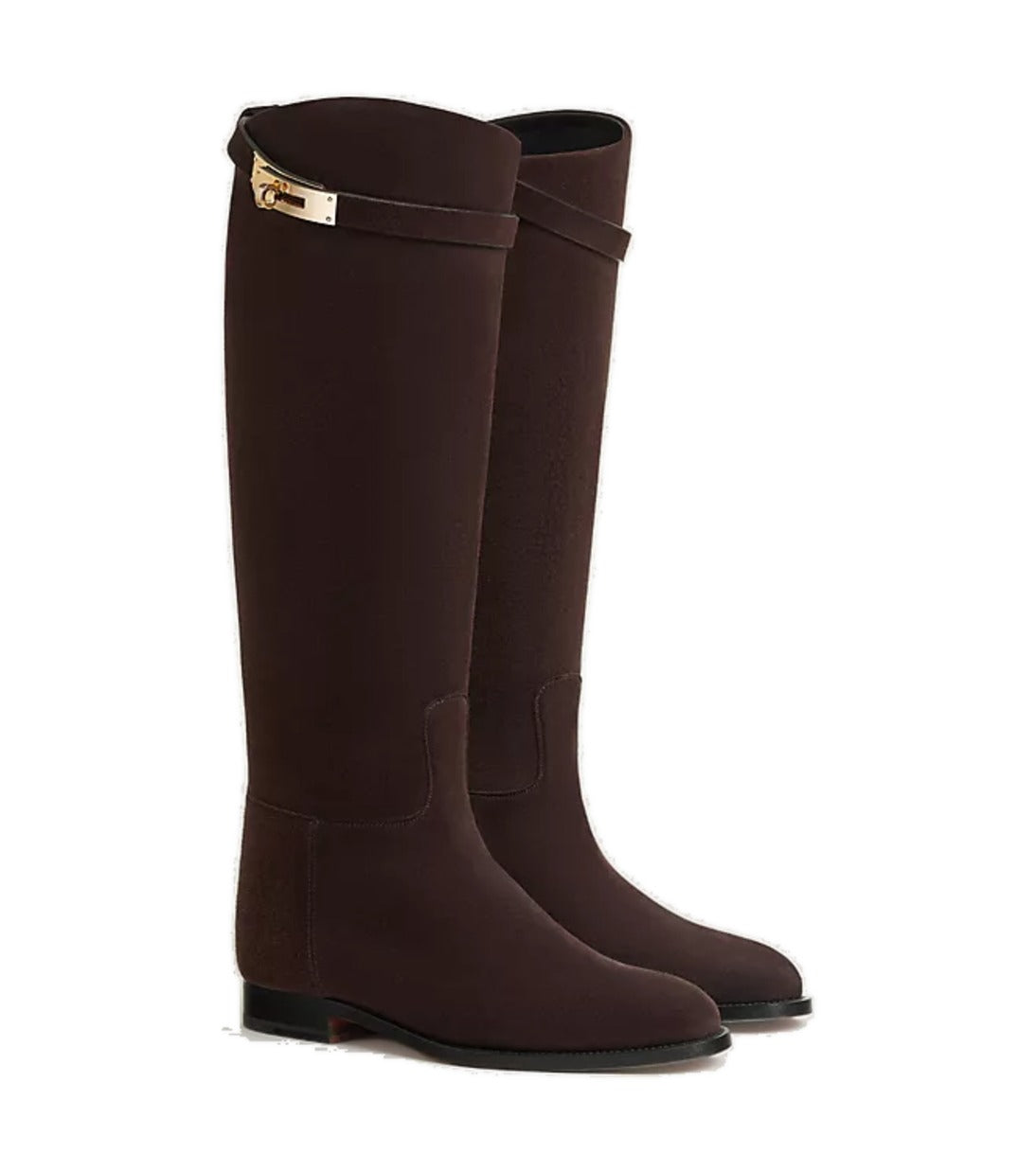 Hermès Jumping Shorter Boot – Marron Ébène Suede