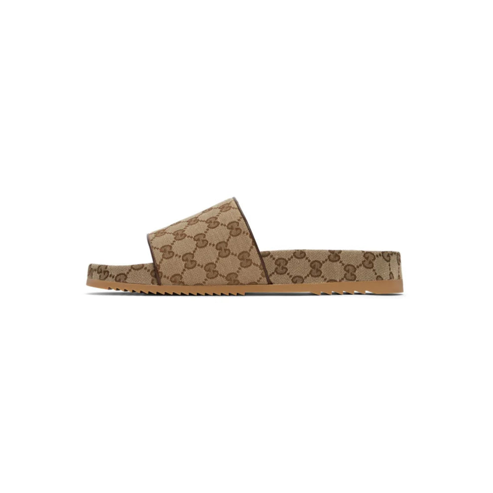 GUCCI Beige Canvas GG