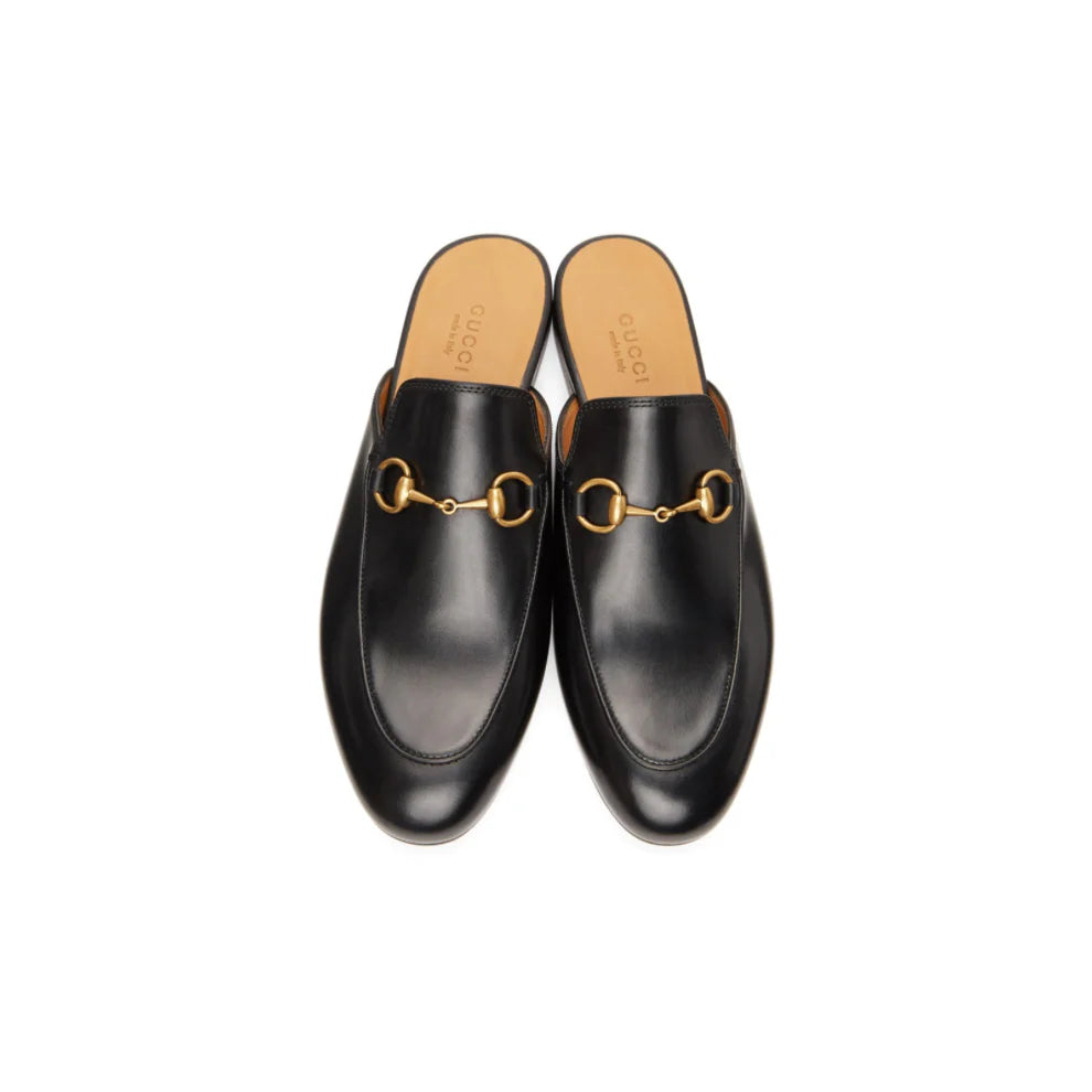 GUCCI Black Classic Loafers