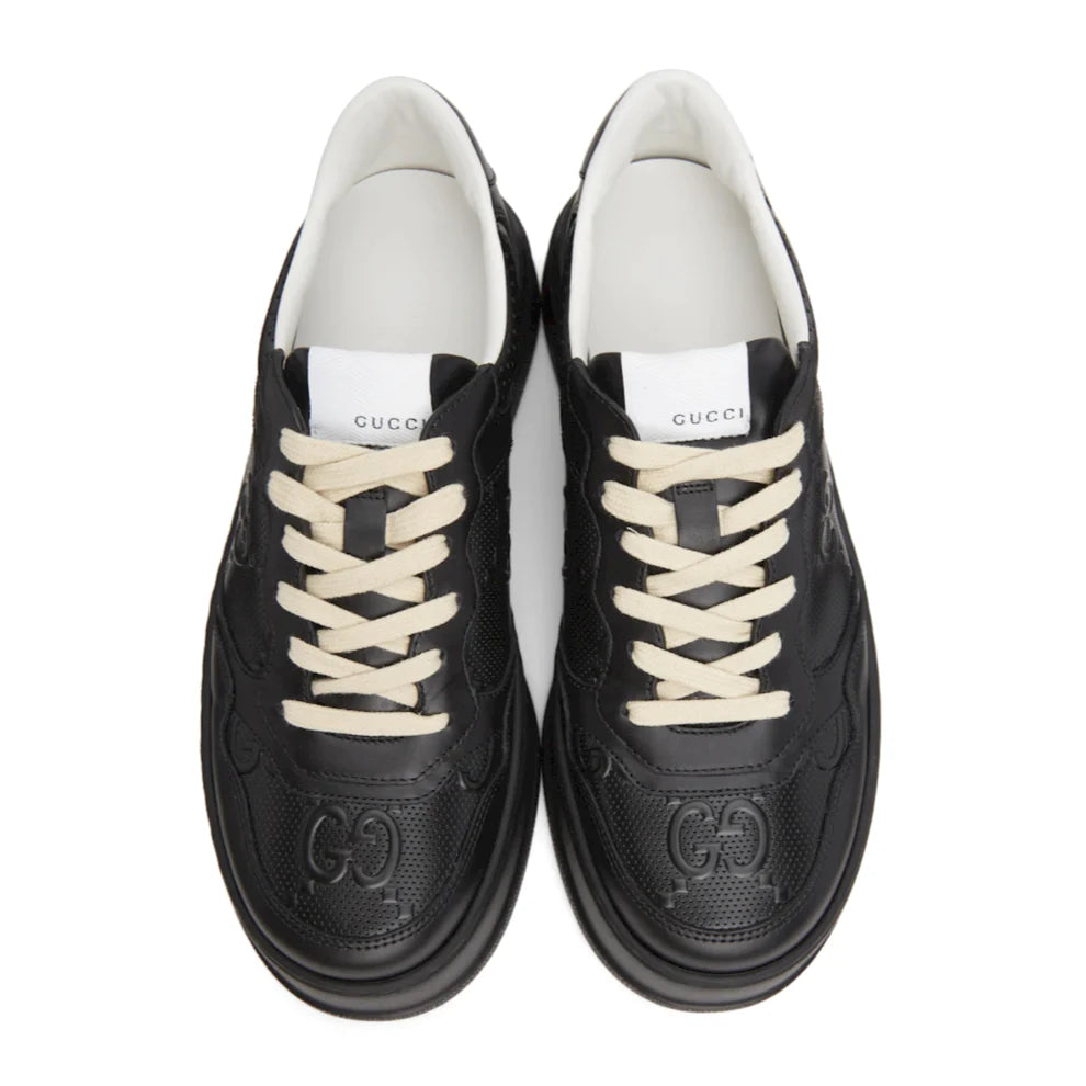 GUCCI Black Embossed