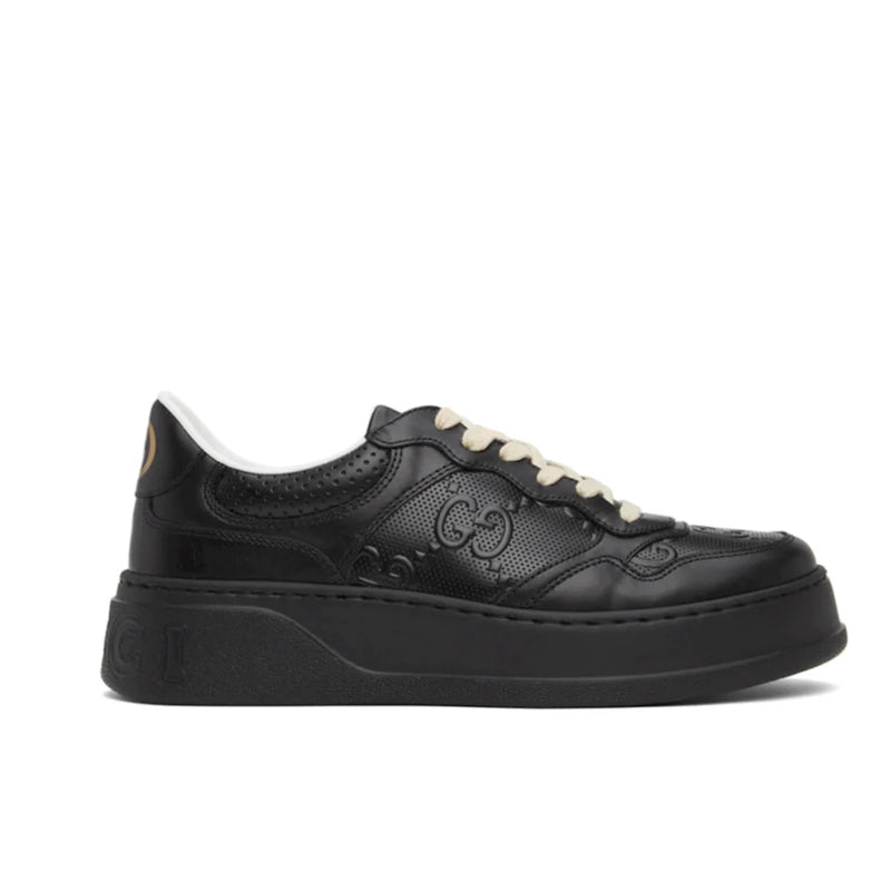 GUCCI Black Embossed