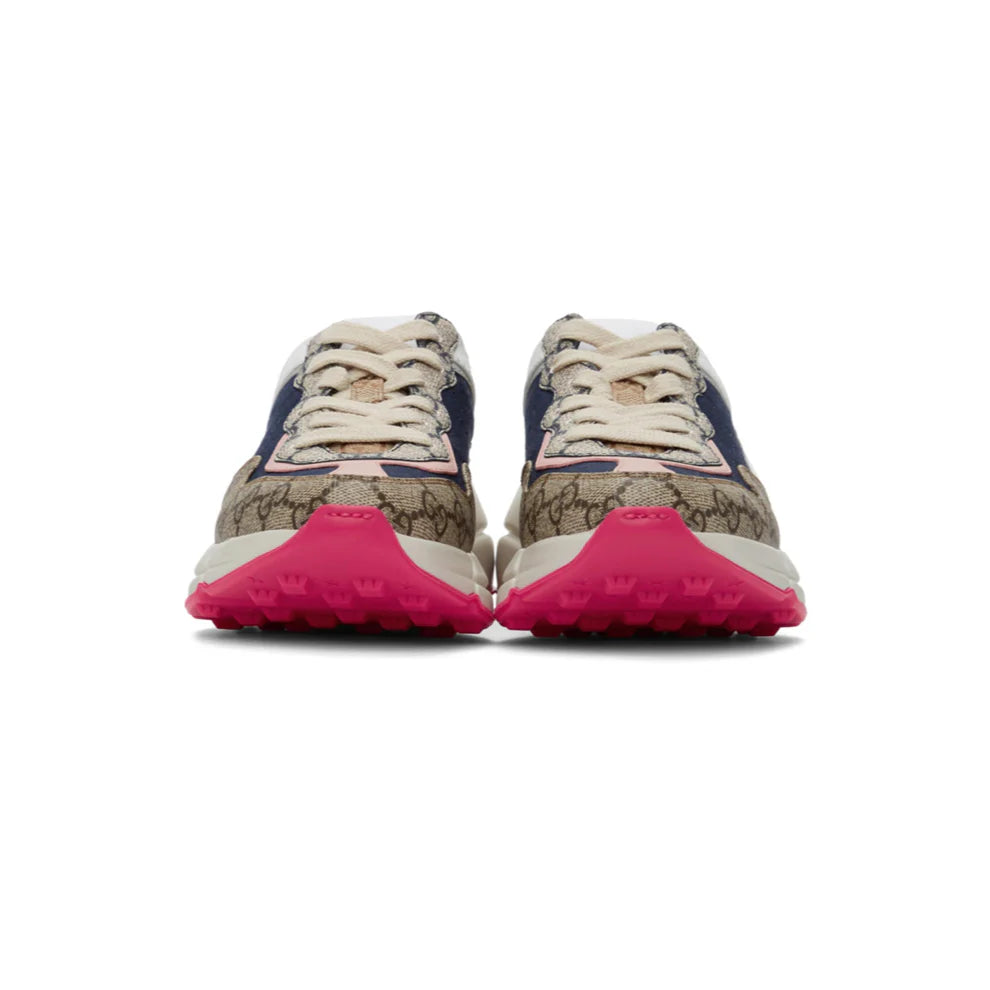 GUCCI Beige Rhyton Sneakers