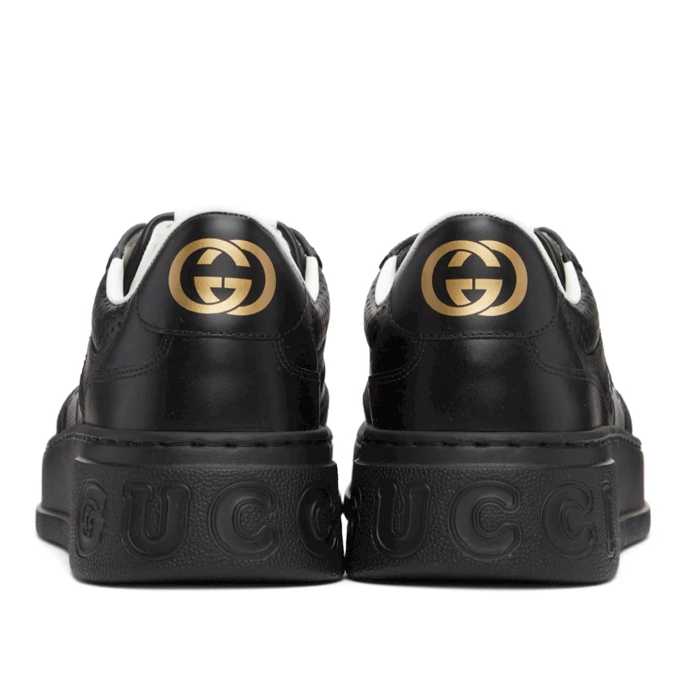 GUCCI Black Embossed