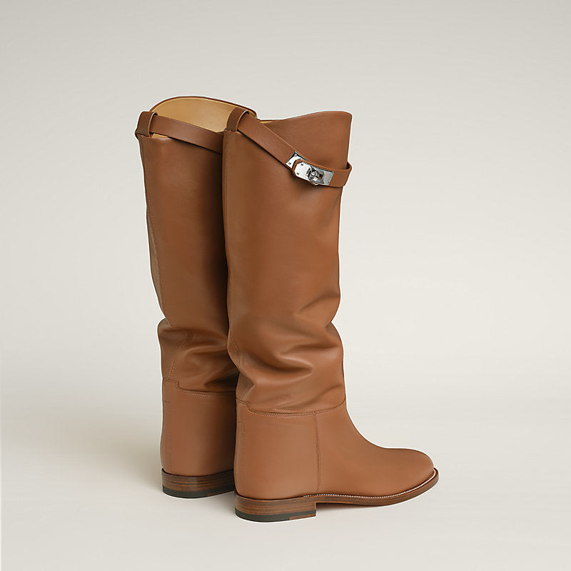 Hermès Jumping Supple Boot – Gold