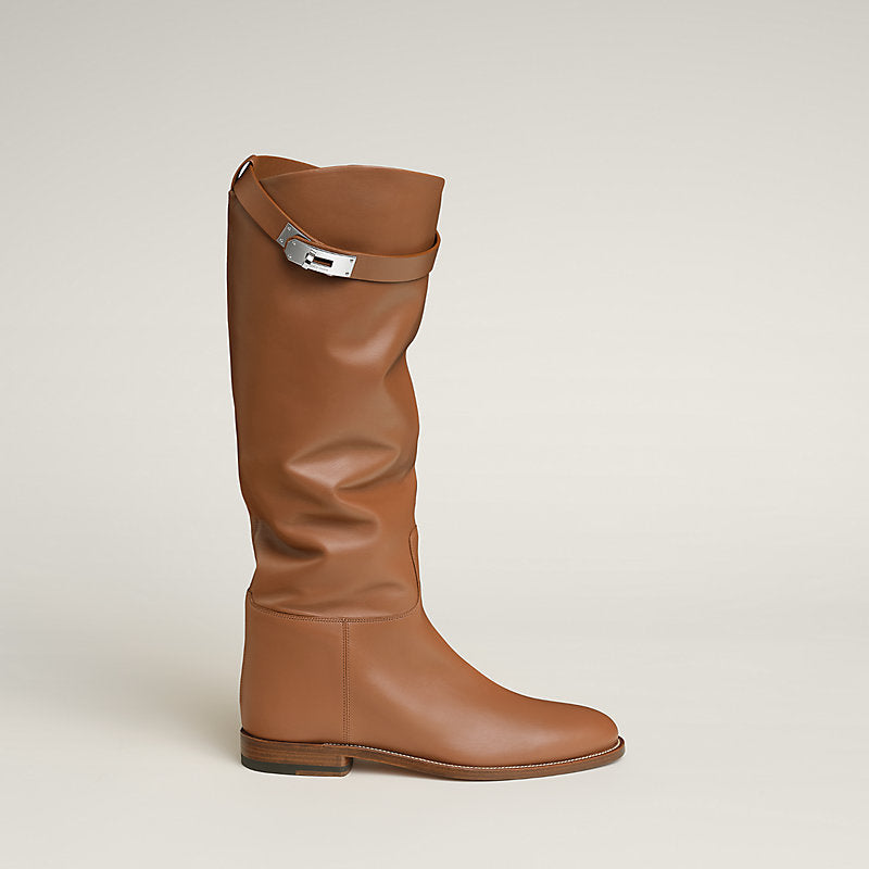 Hermès Jumping Supple Boot – Gold