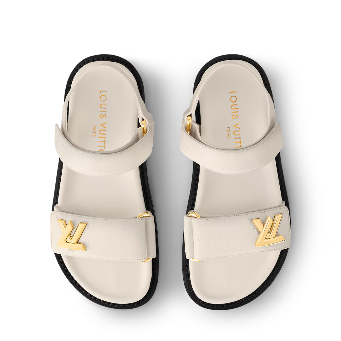 LV Sunset Flat Comfort Sandal