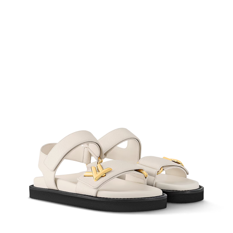 LV Sunset Flat Comfort Sandal