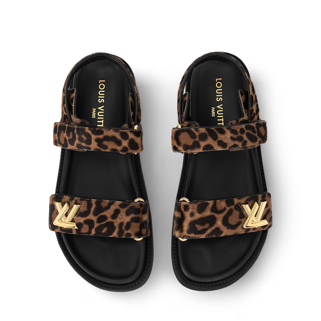 LV Sunset Flat Comfort Sandal