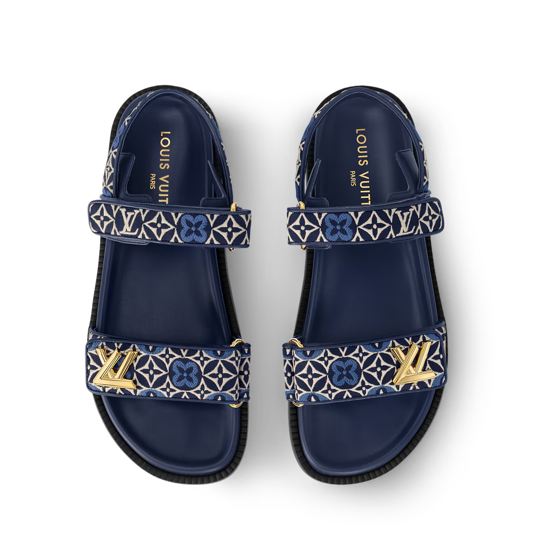 LV Sunset Flat Comfort Sandal