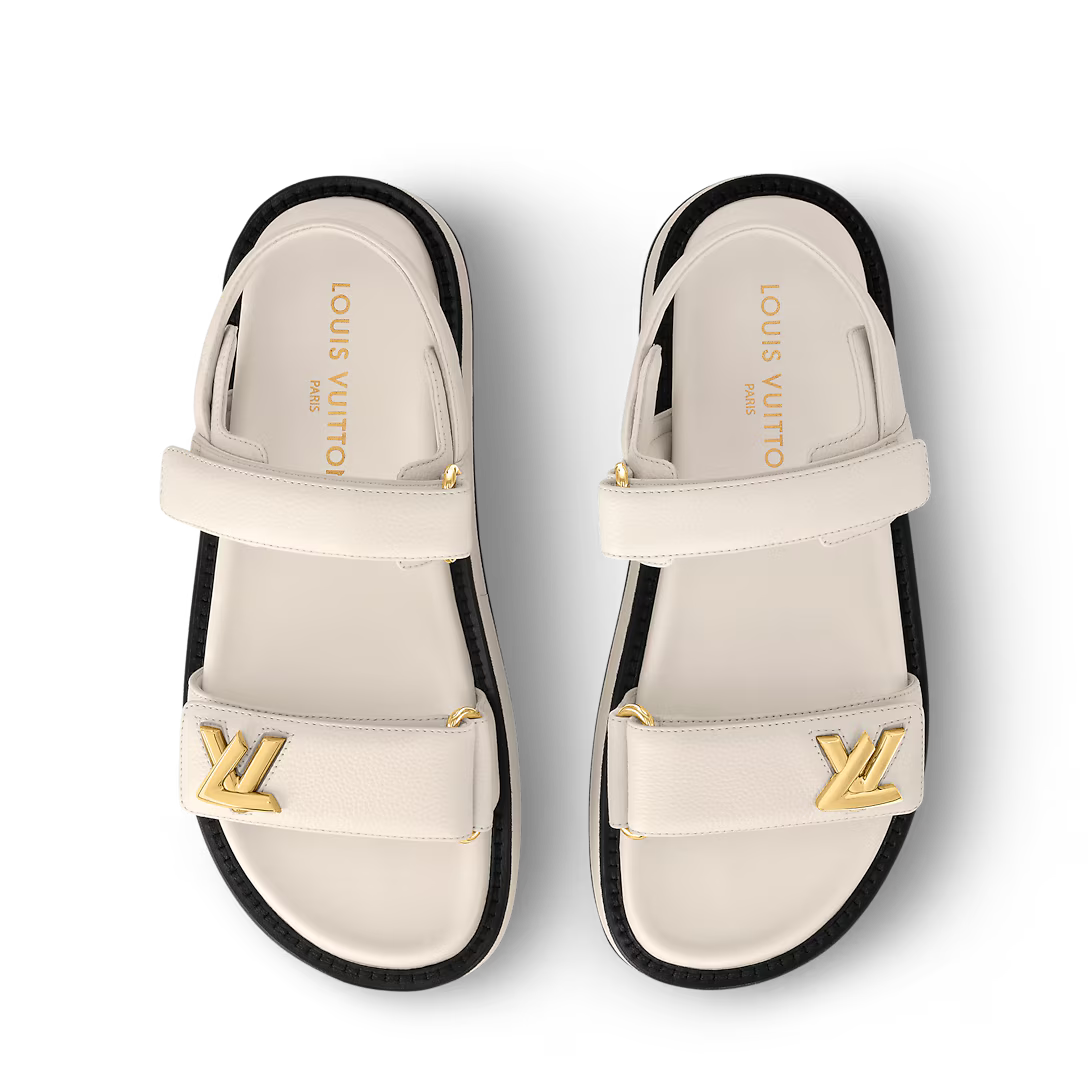 LV Sunset Platform Comfort Sandal