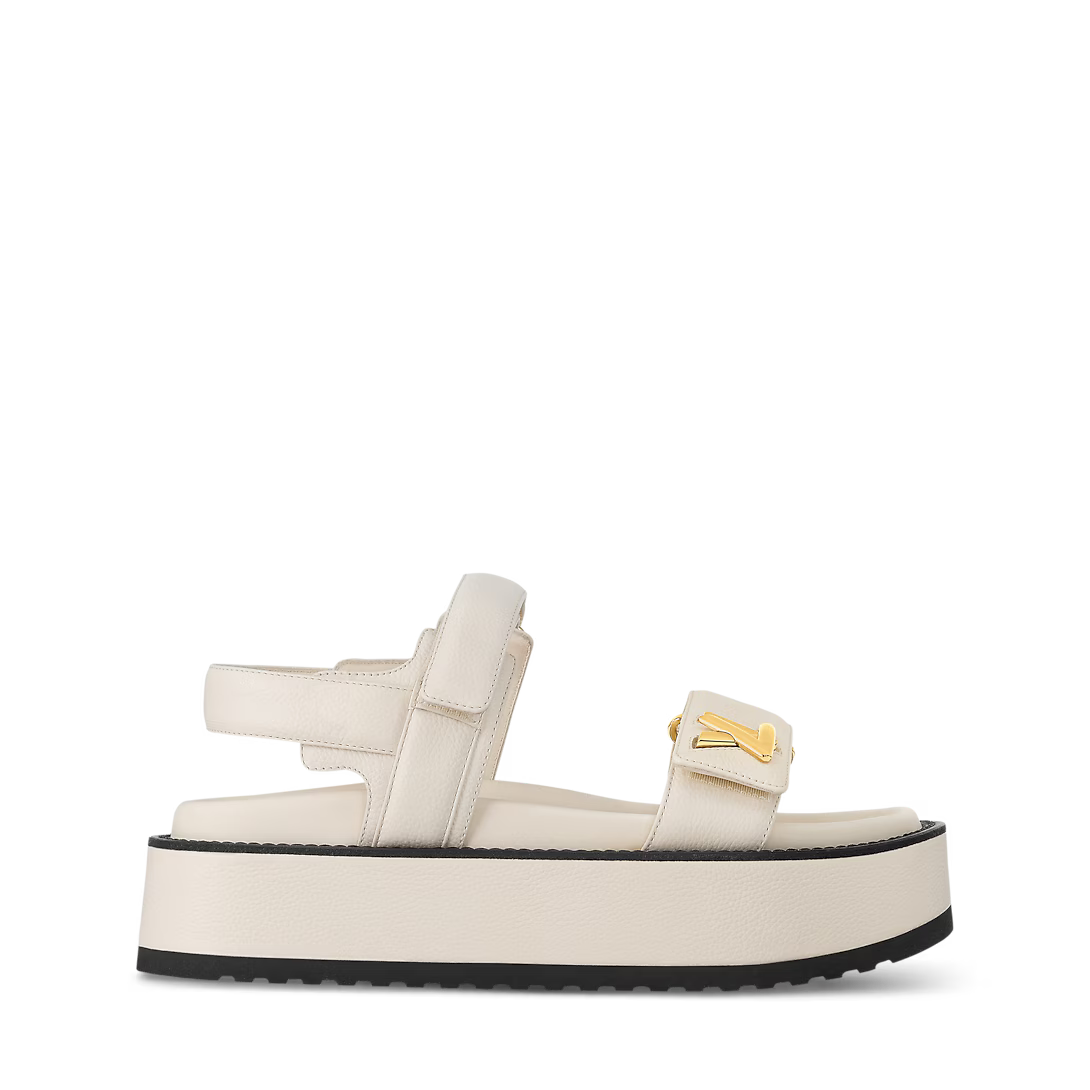 LV Sunset Platform Comfort Sandal