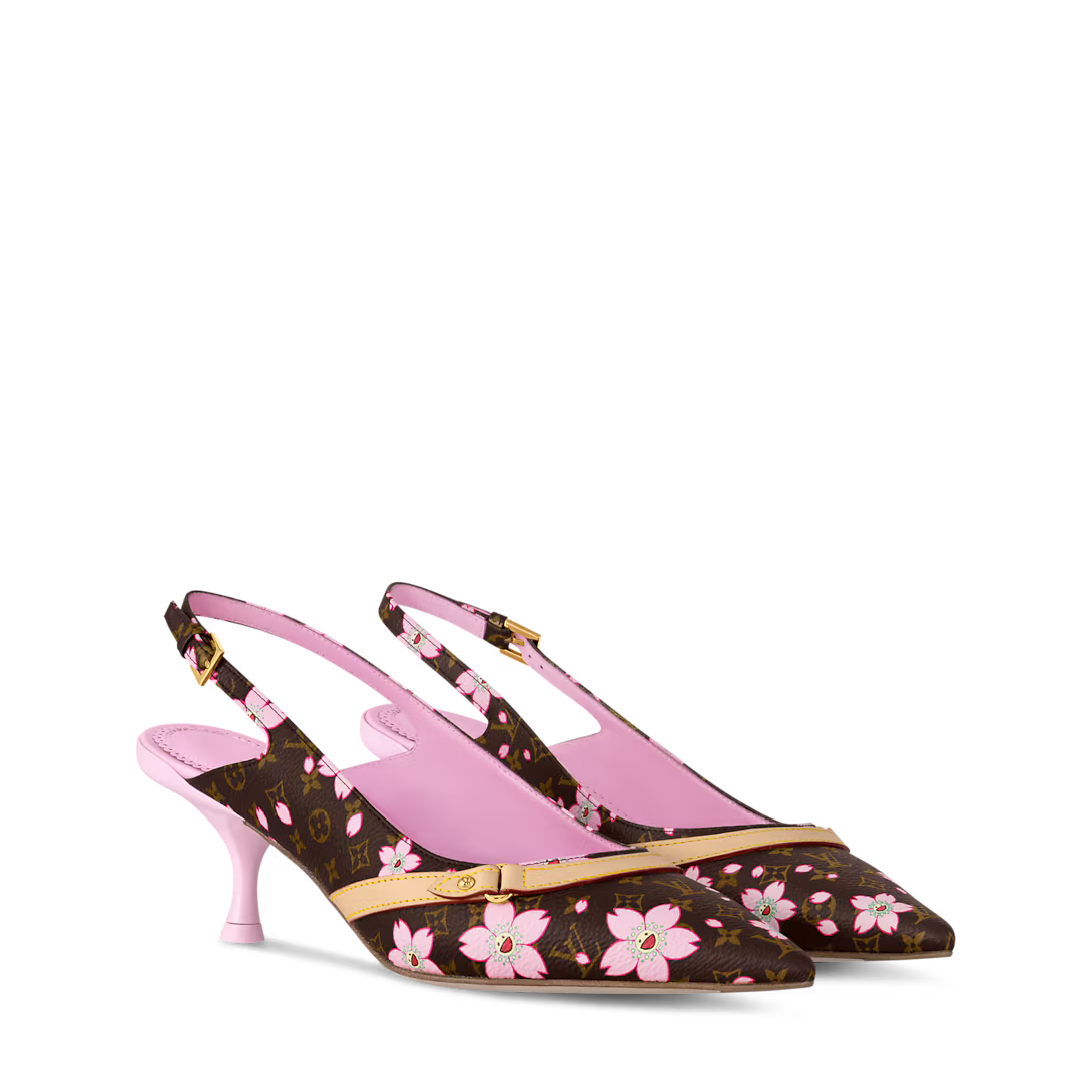LV x TM 6AM Slingback Pump