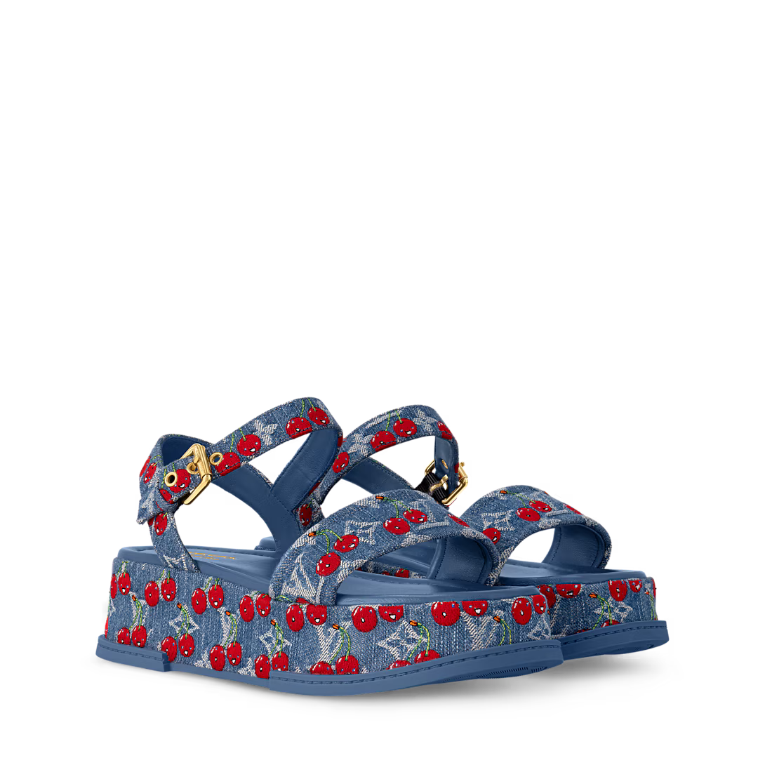 LV x TM Maya Platform Sandal