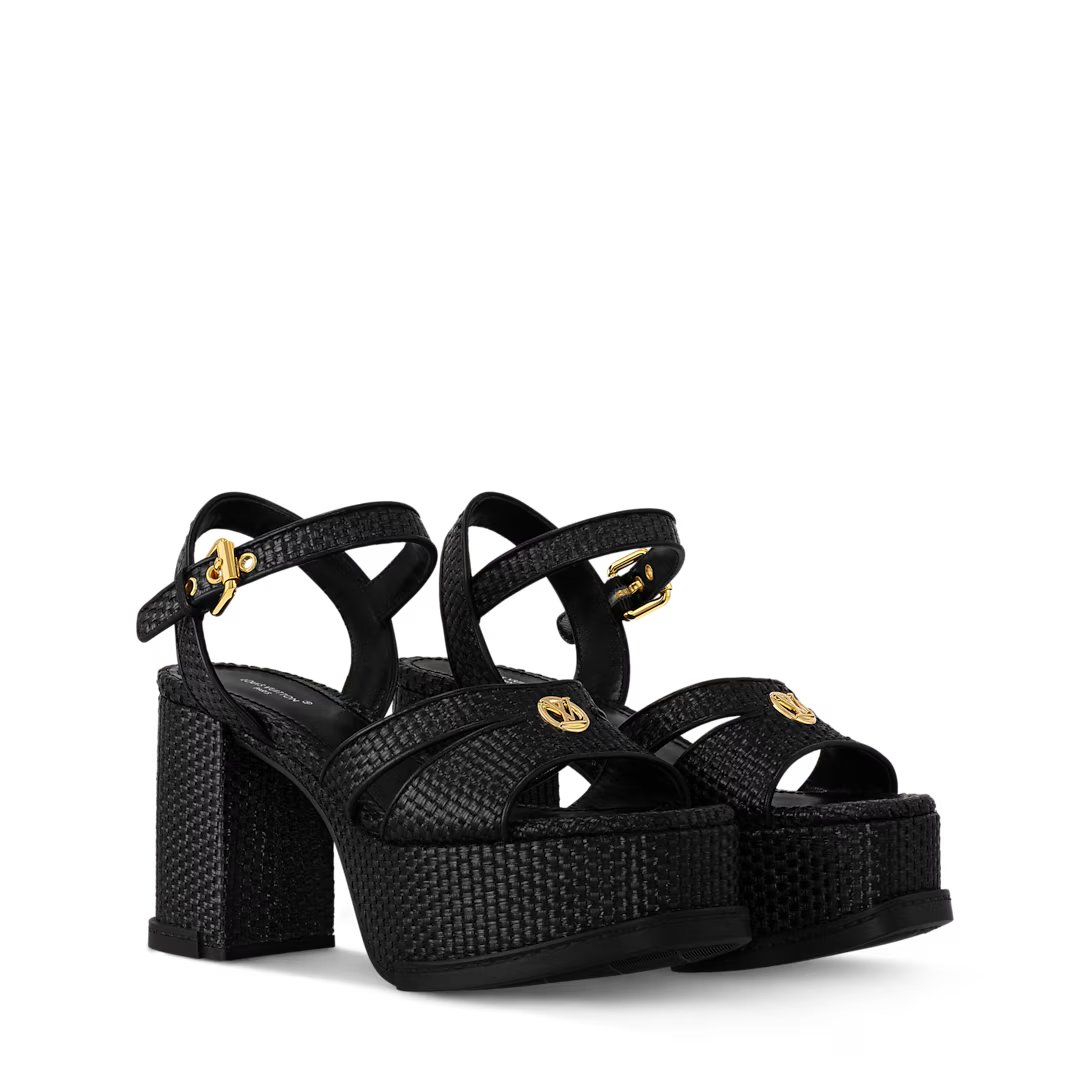 Maya Heeled Platform Sandal