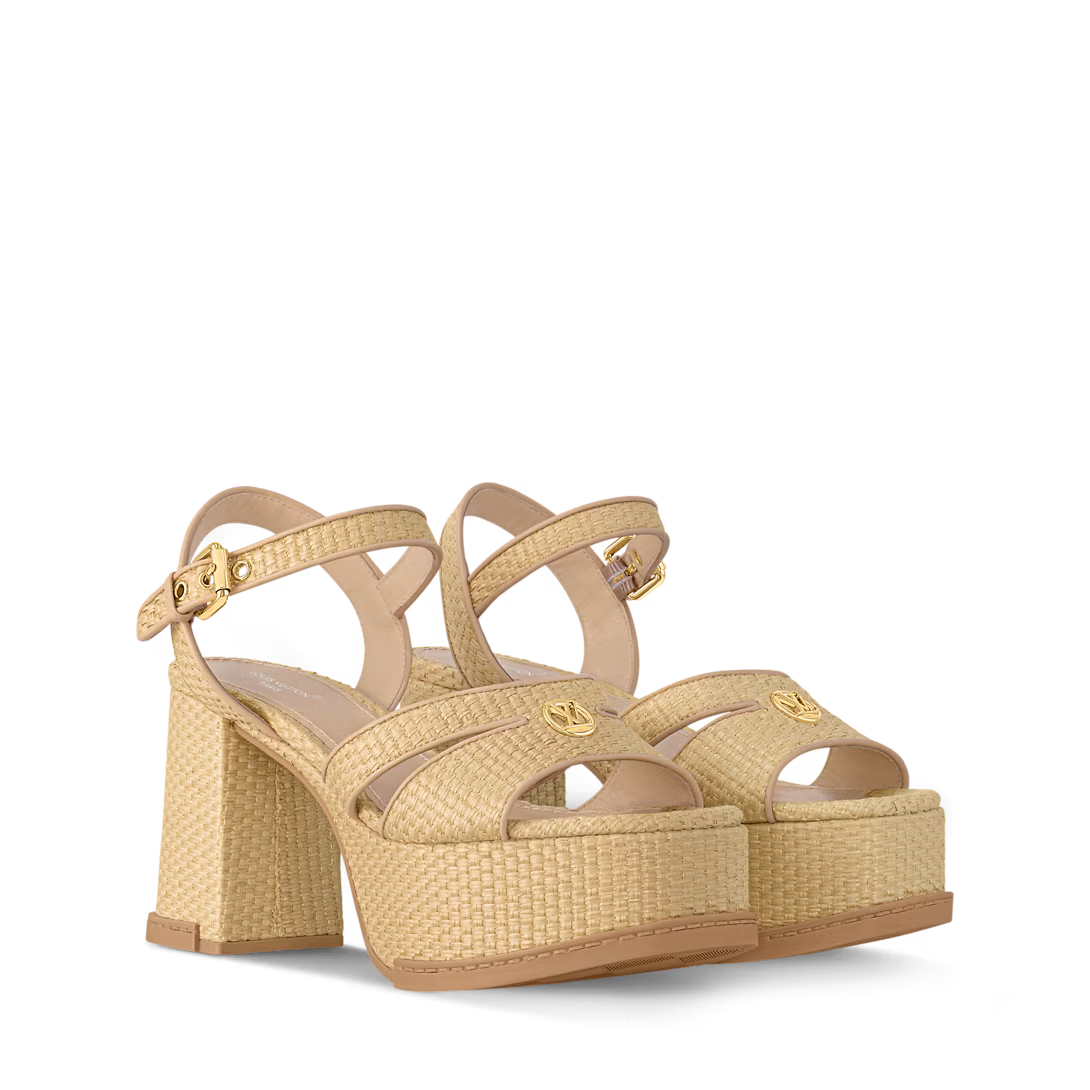 Maya Heeled Platform Sandal