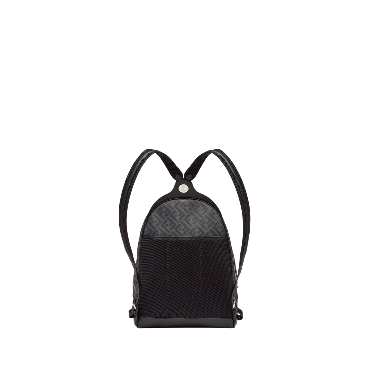 Fendi Diagonal Fendi Chiodo Medium Black