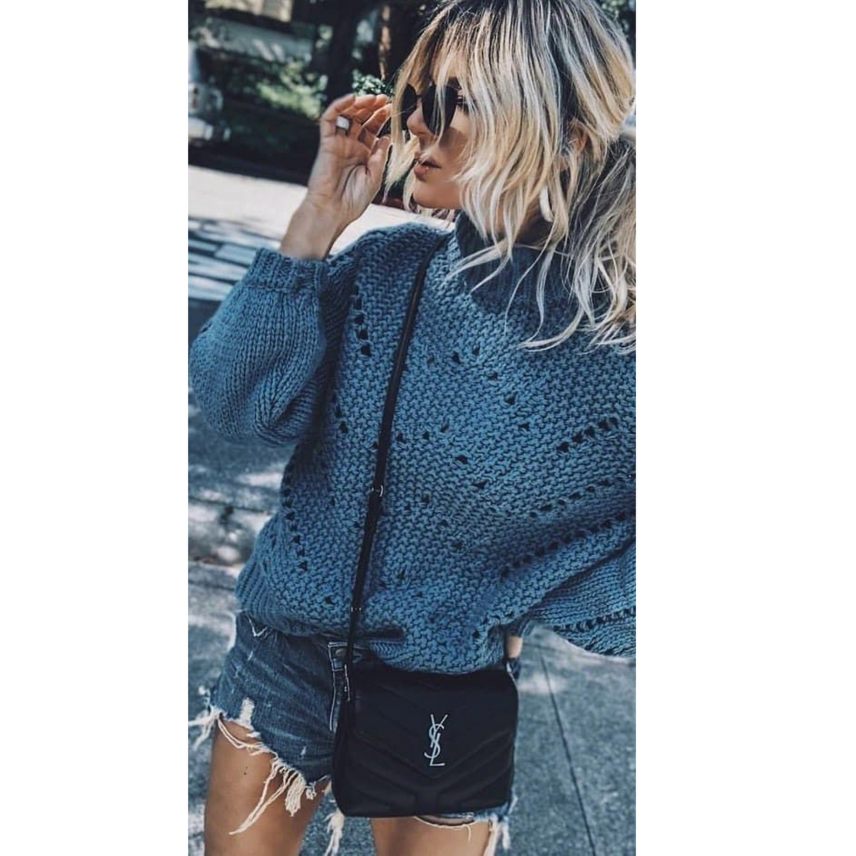 LOU LOU SMALL STRAP BAG